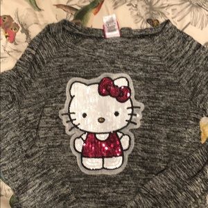 Hello Kitty X-Large long sleeve sweater sequins